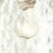 Westinghouse Pendant 60W Mini Basset, Brushed Nickel Clear Hammered Glass 6328800 - alternate 3